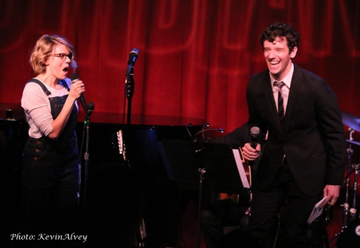 Celia Keenan-Bolger and Michael Urie at 