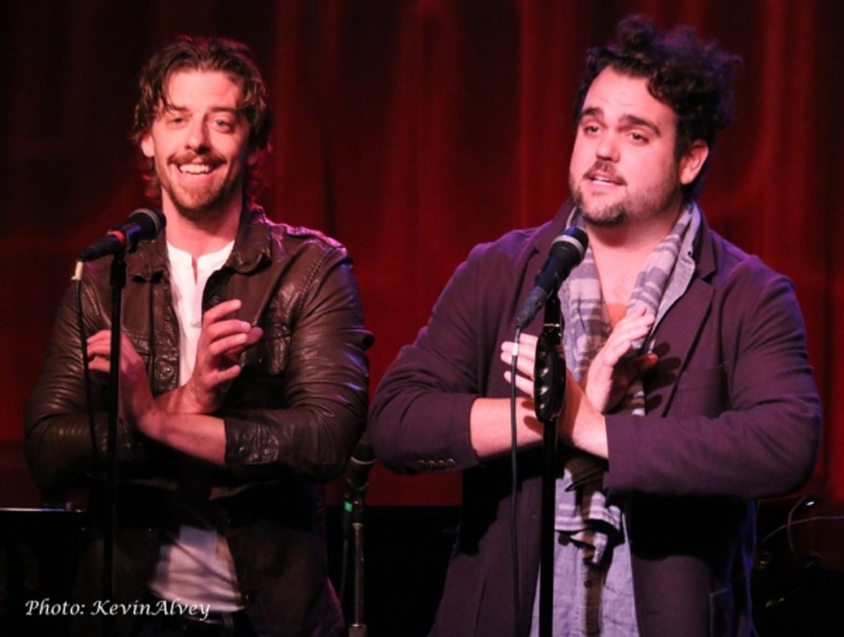 Christian Borle and Greg Hildreth at 