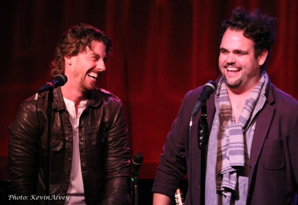 Christian Borle and Greg Hildreth at 