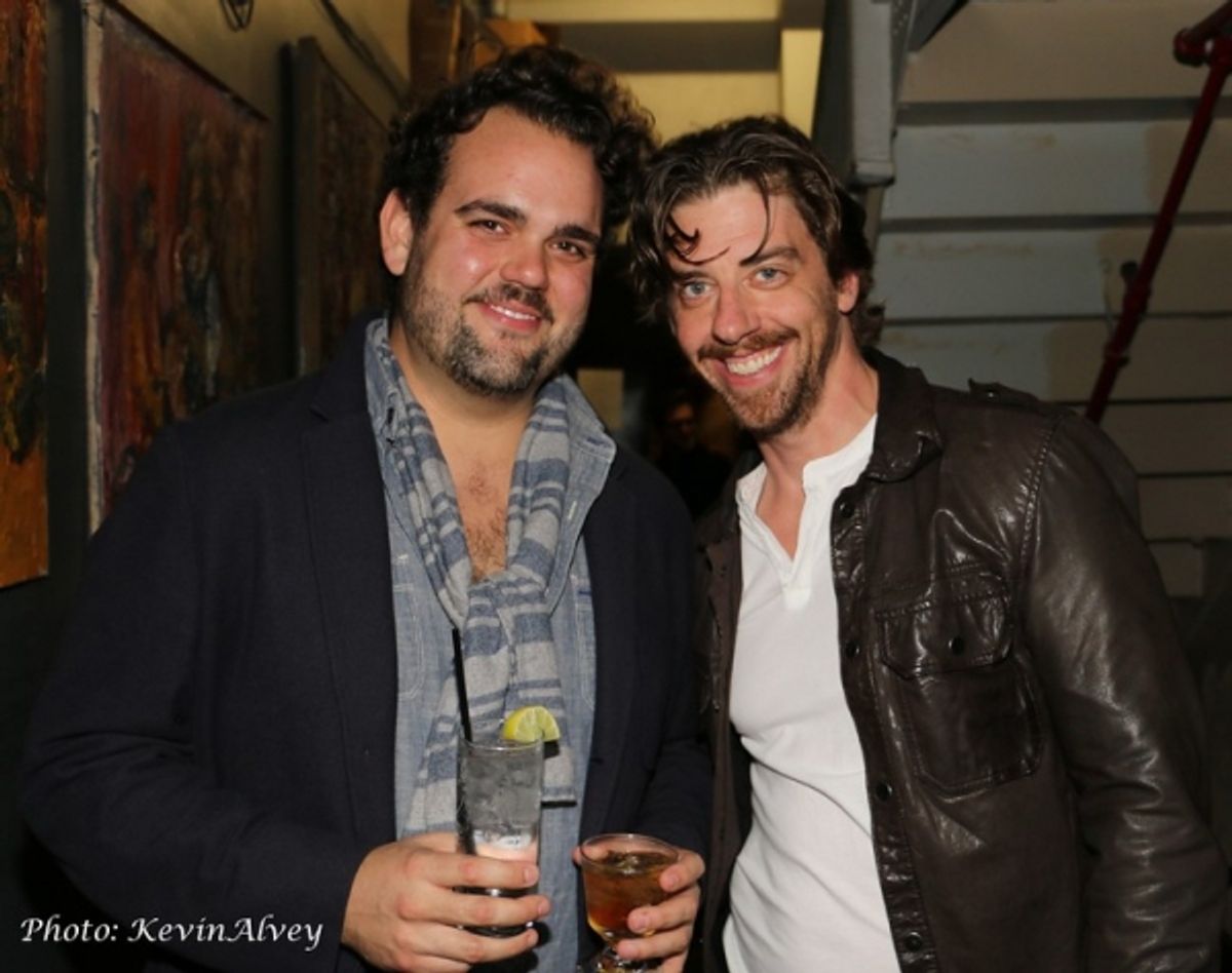 Greg Hildreth and Christian Borle at 