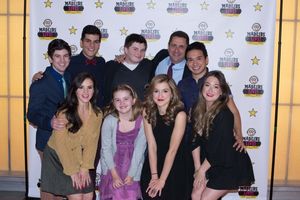 Max Joseph, Jeanfranco Cardenty, Max Cane, Peter Cane (Producer), Zach Piser, Santina Umbach, Ava Cane (Producer), Lindsey Brett Carothers, Melody Madarasz @ BroadwayWorld Max Joseph, Jeanfranco Cardenty, Max Cane, Peter Cane (Producer), Zach Piser, Santina Photo