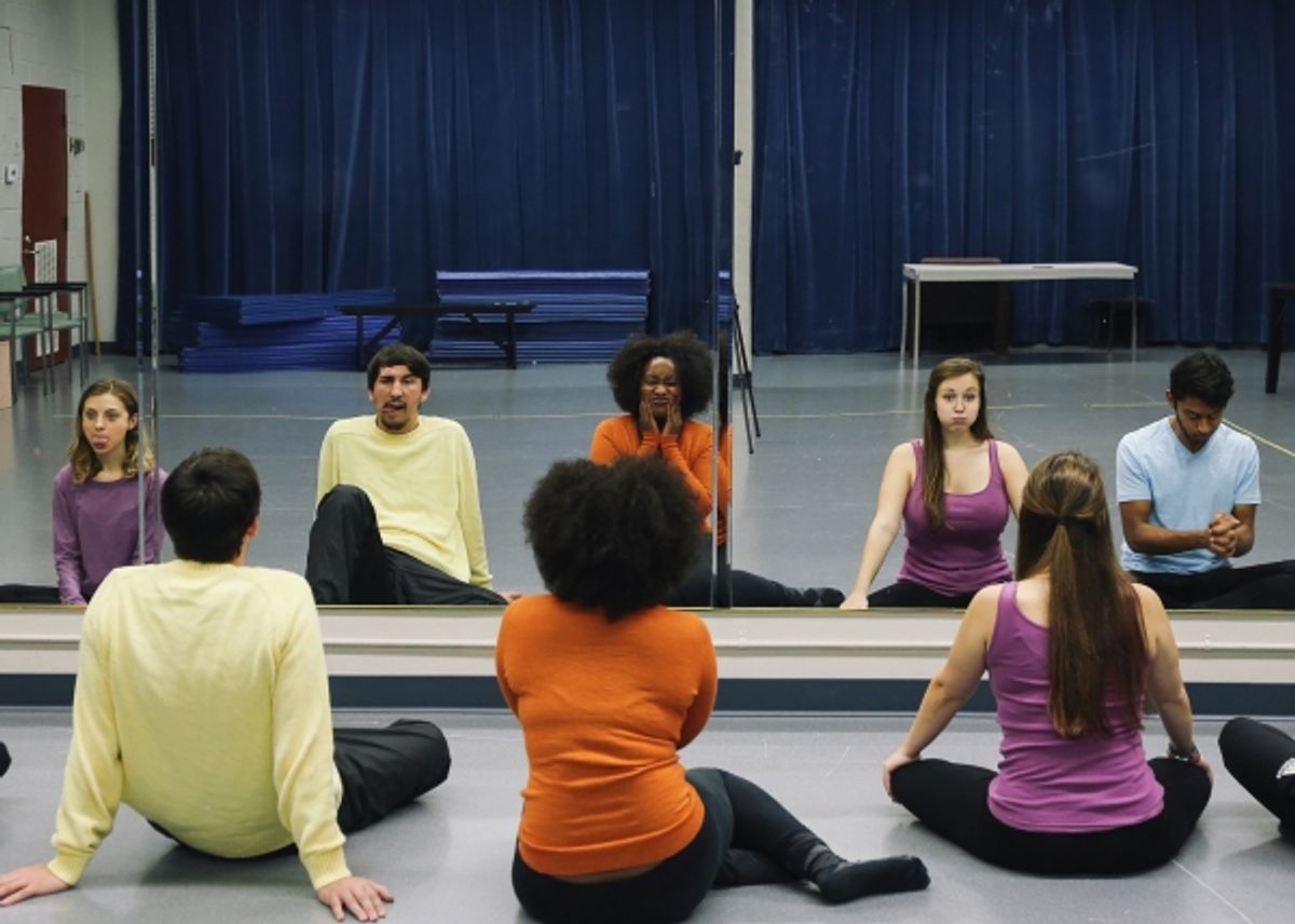 Sofia Pavone, Ryan Stevens, Jasmine James, Cami Reid and Megh Ahire at 