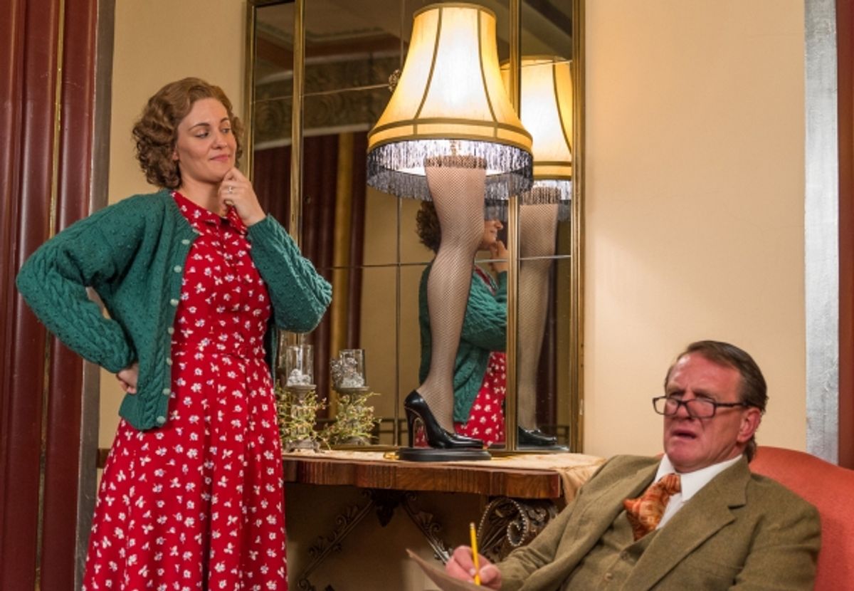 Danni Smith plays the mother and Michael Accardo is the Old Man. at 