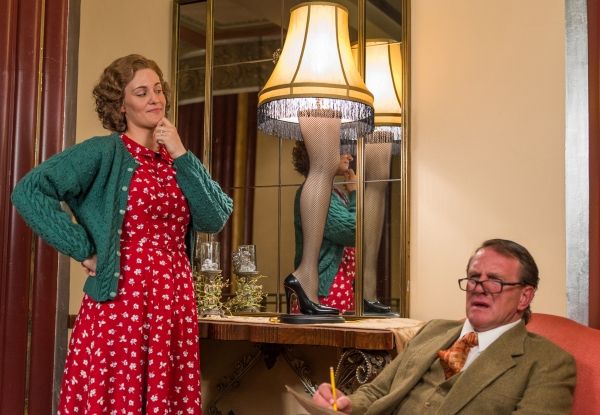 Danni Smith plays the mother and Michael Accardo is the Old Man. Photo