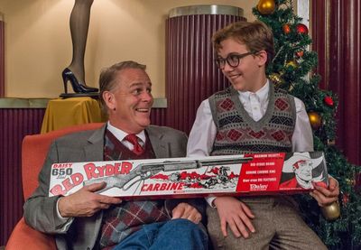 Philip Earl Johnson is the narrator and Michael Harp plays Ralphie. Photo