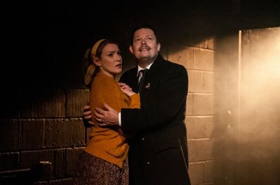 Emily Bull and Nigel Richards Photo