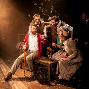 Matt Harrop, Jon Osbaldeston, David Francis, Annette Yeo, Annie Wensak and Nigel Rich Photo