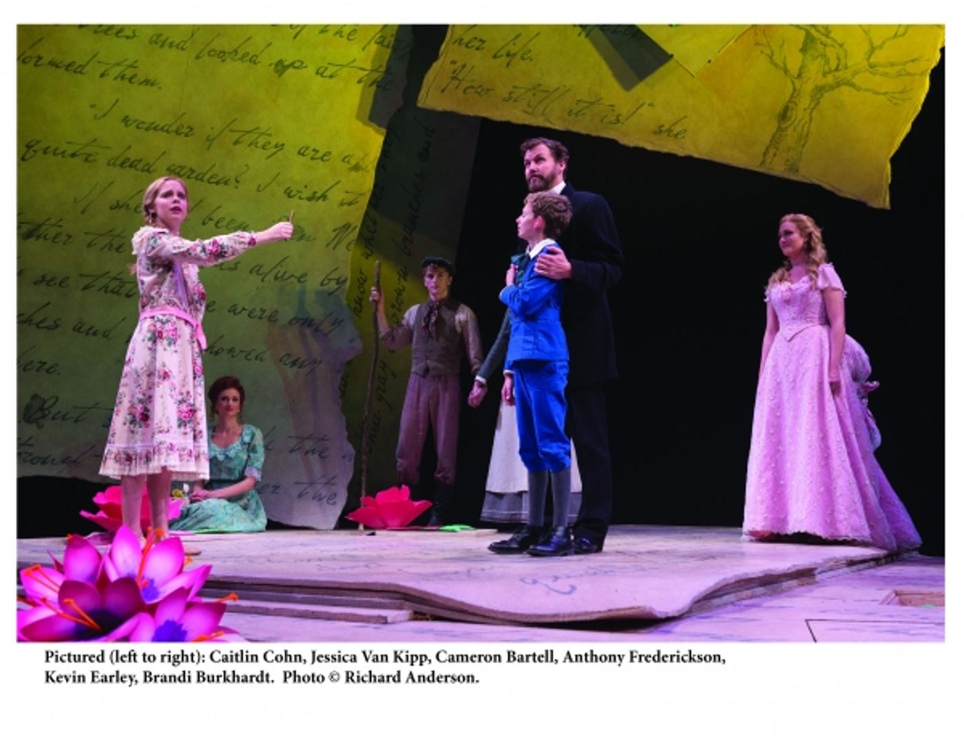 Photo Flash: First Look at Caitlin Cohn, Kevin Earley and More in Center Stage's THE SECRET GARDEN  Image