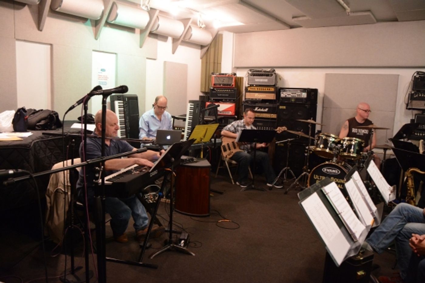 Photo Coverage: Andrea Dora, Amma Osei, and More Rehearse ROCKERS ON BROADWAY  Image