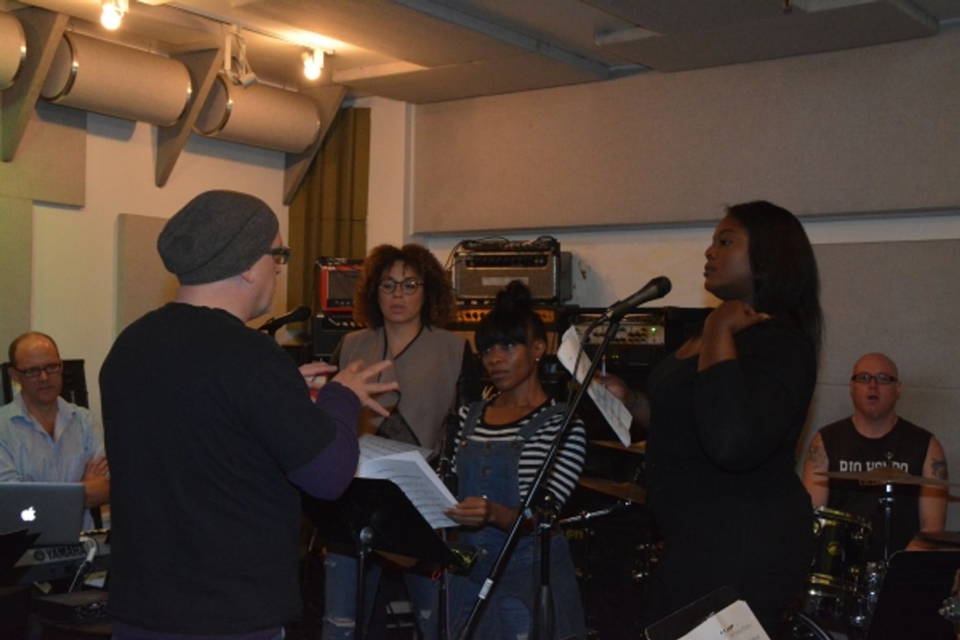 Photo Coverage: Andrea Dora, Amma Osei, and More Rehearse ROCKERS ON BROADWAY  Image