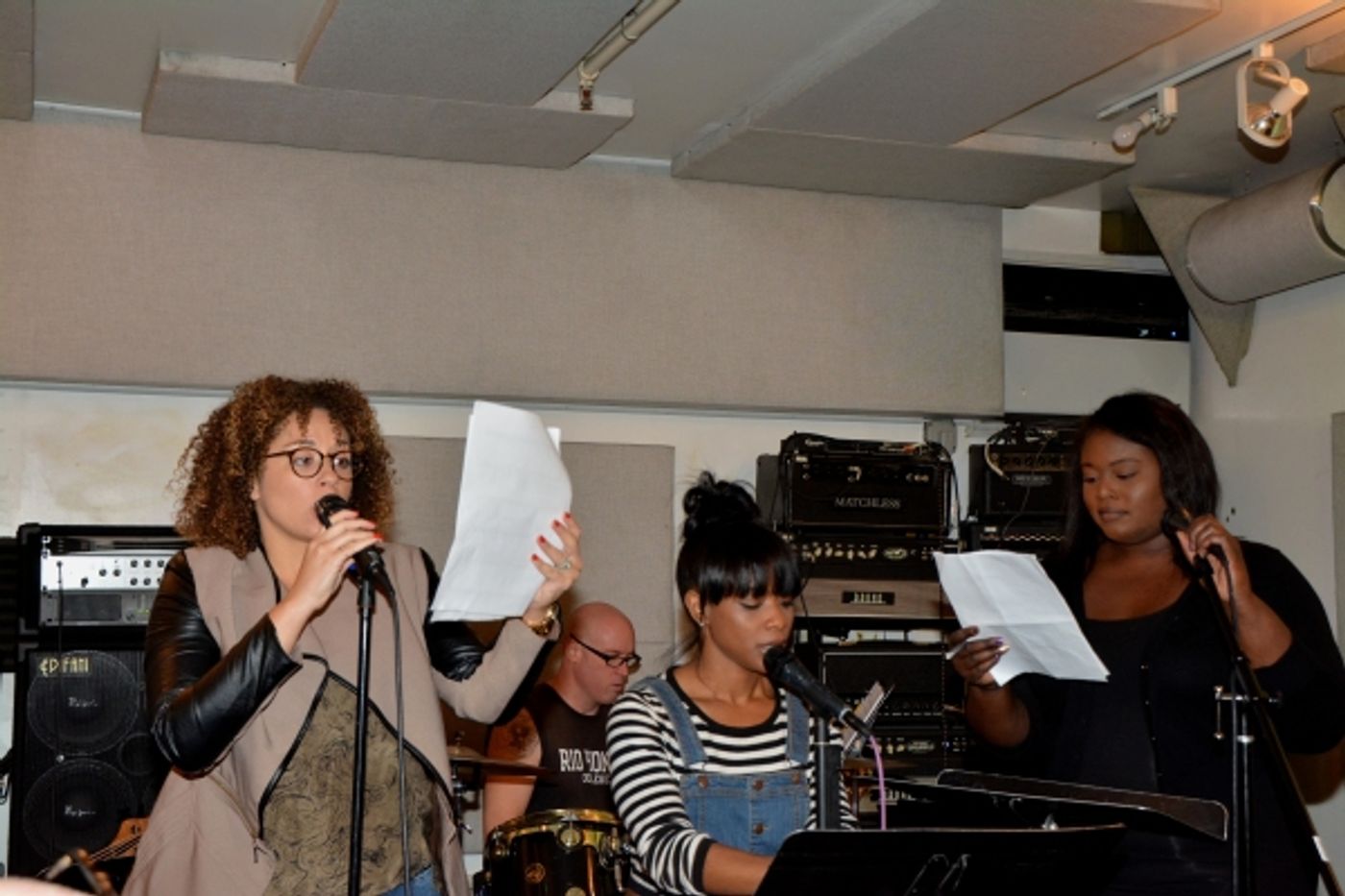 Photo Coverage: Andrea Dora, Amma Osei, and More Rehearse ROCKERS ON BROADWAY  Image