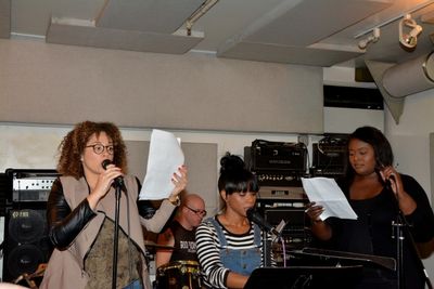 Andrea Dora, Angela Wildflower and Amma Osei Photo