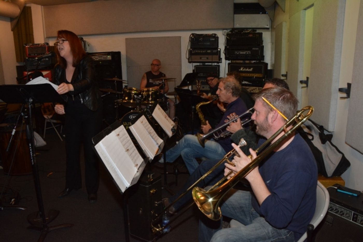 Photo Coverage: Andrea Dora, Amma Osei, and More Rehearse ROCKERS ON BROADWAY  Image