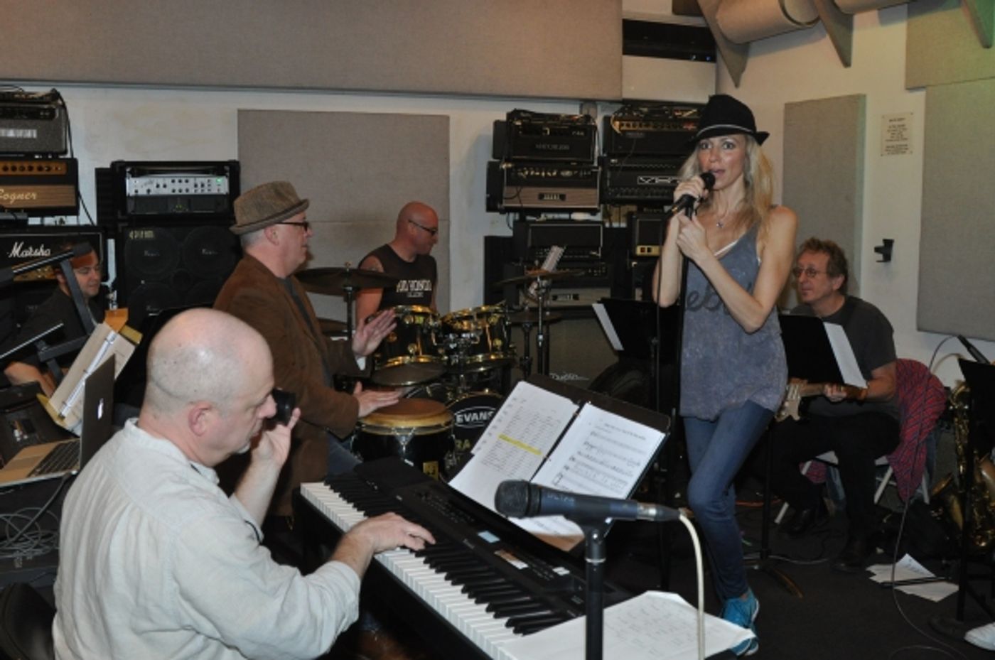 Photo Coverage: Debbie Gibson & More Rehearse for ROCKERS ON BROADWAY  Image