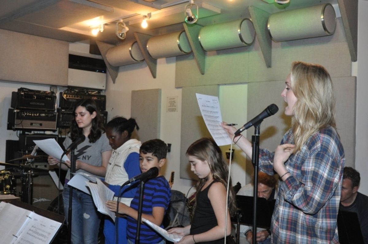 Ginna Le Vine with Josi Oz, Nayleen Centeno, David Contreras and Maya Stanley at 