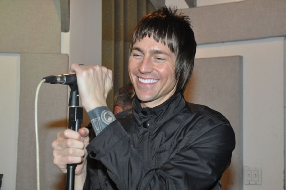 Tony Vincent at Debbie Gibson & More Rehearse for ROCKERS ON BROADWAY