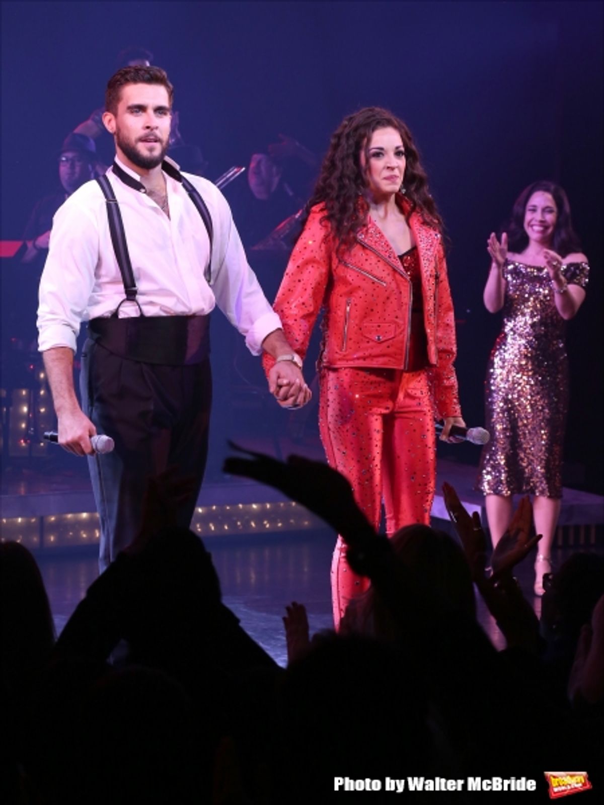 Josh Segarra, Ana Villafane and Andrea Burns  at 