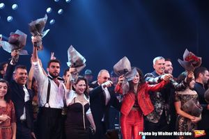 Sergio Trujillo, Josh Segarra, Gloria Estefan, Emilio Estefan, Ana Villafane, Jerry Mitchell and Andrea Burns @ BroadwayWorld Sergio Trujillo, Josh Segarra, Gloria Estefan, Emilio Estefan, Ana Villafane, Jerry M Photo