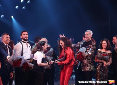 Sergio Trujillo, Josh Segarra, Gloria Estefan, Emilio Estefan, Ana Villafane, Jerry M Photo