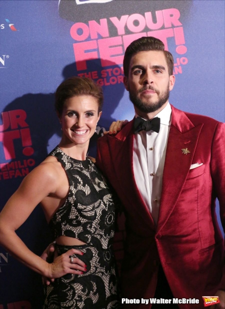 Photo Coverage: Estefans x2! ON YOUR FEET! Company Celebrates Opening Night! Image