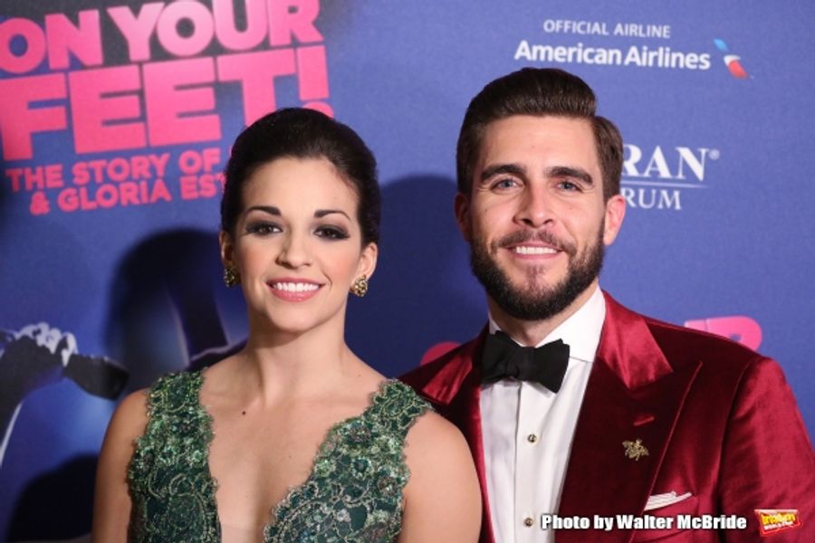 Photo Coverage: Estefans x2! ON YOUR FEET! Company Celebrates Opening Night! Image