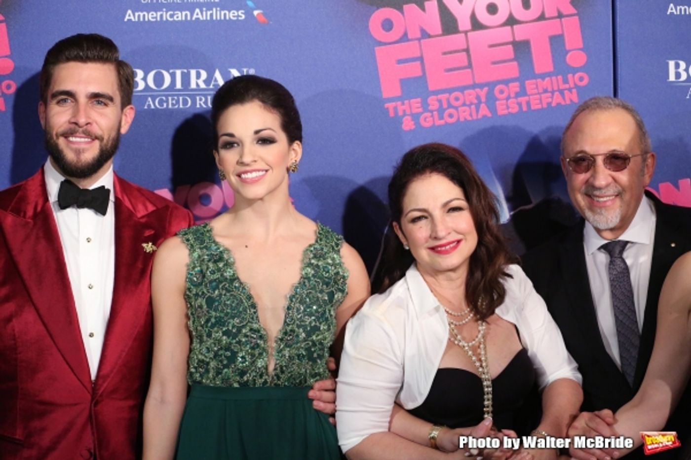 Photo Coverage: Estefans x2! ON YOUR FEET! Company Celebrates Opening Night!  Image