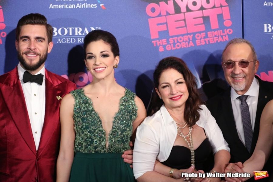 Photo Coverage: Estefans x2! ON YOUR FEET! Company Celebrates Opening Night! Image