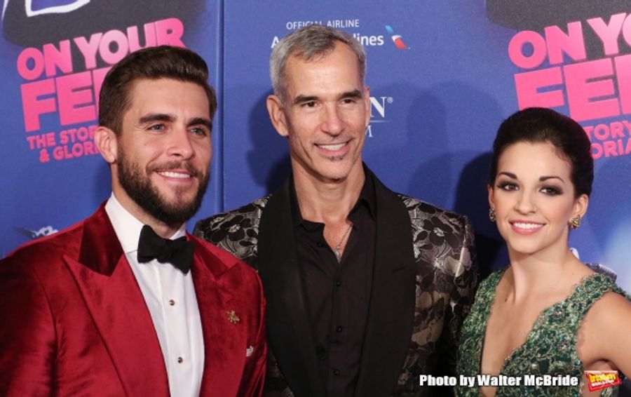 Photo Coverage: Estefans x2! ON YOUR FEET! Company Celebrates Opening Night! Image