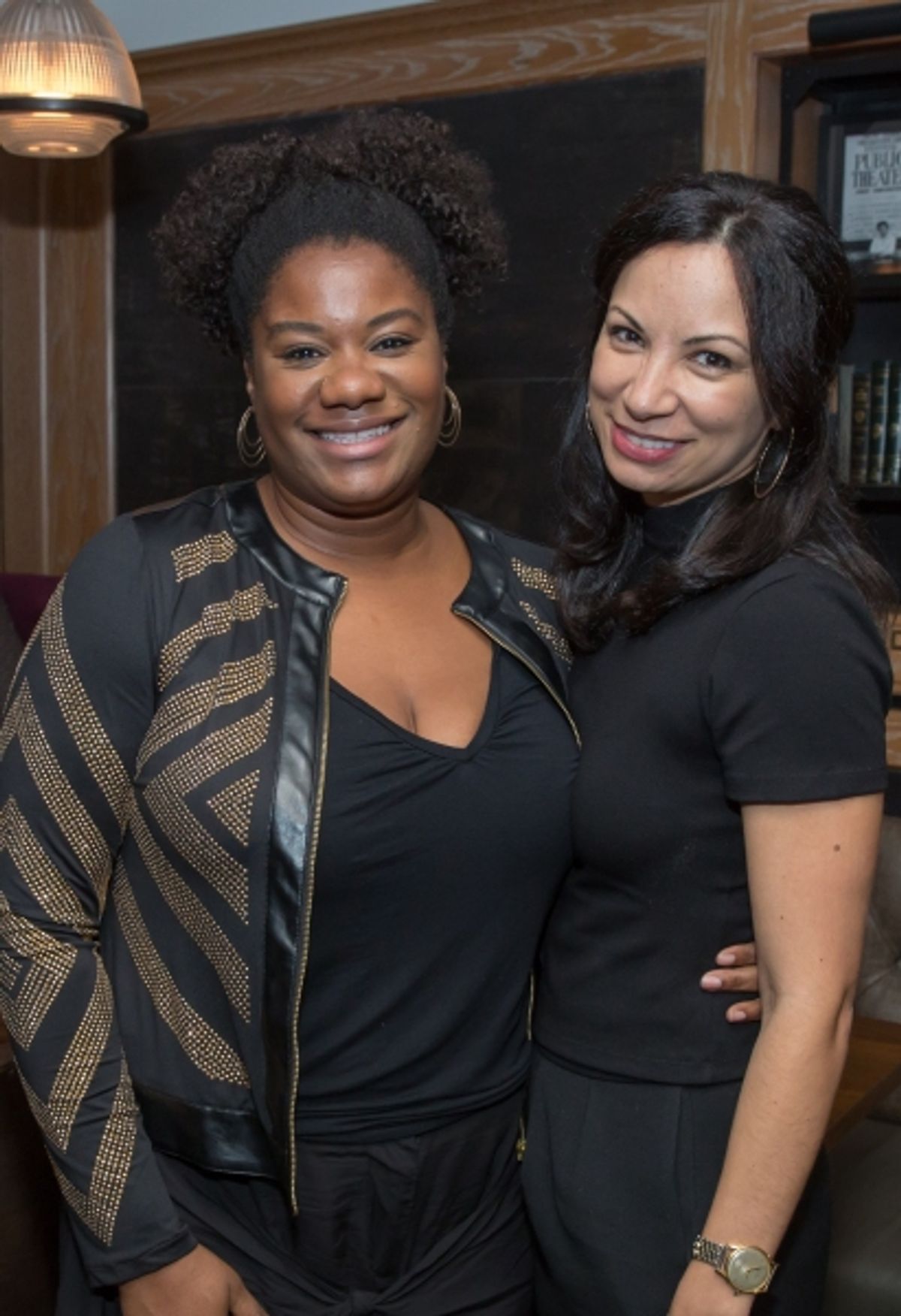 Adrienne C. Moore and Stephanie Ybarra at 