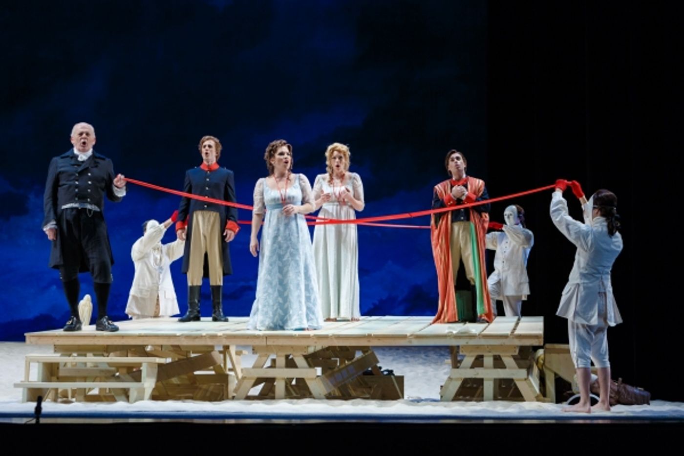 Photo Flash: First Look at Sir Thomas Allen, Danielle Pastin, Christopher Tiesi & More in Pittsburgh Opera's COSI FAN TUTTE Image