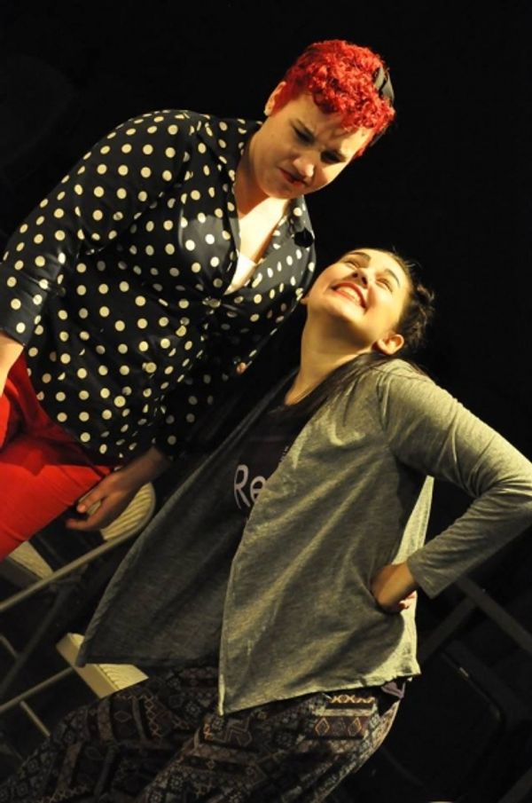 JODIE CHAPIN (Adriana) and NASTASSIA REYNOLDS (Luciana)  Photo