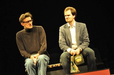 BEN STAHL (Antipholus) and FRANK ROBERTS (Dromio) Photo