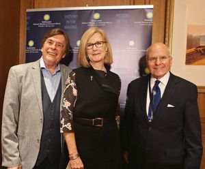  David Michaels (NATAS Sr VP Daytime EMMYS) and Barbara Williams Perry (Sr Vice Chair Photo