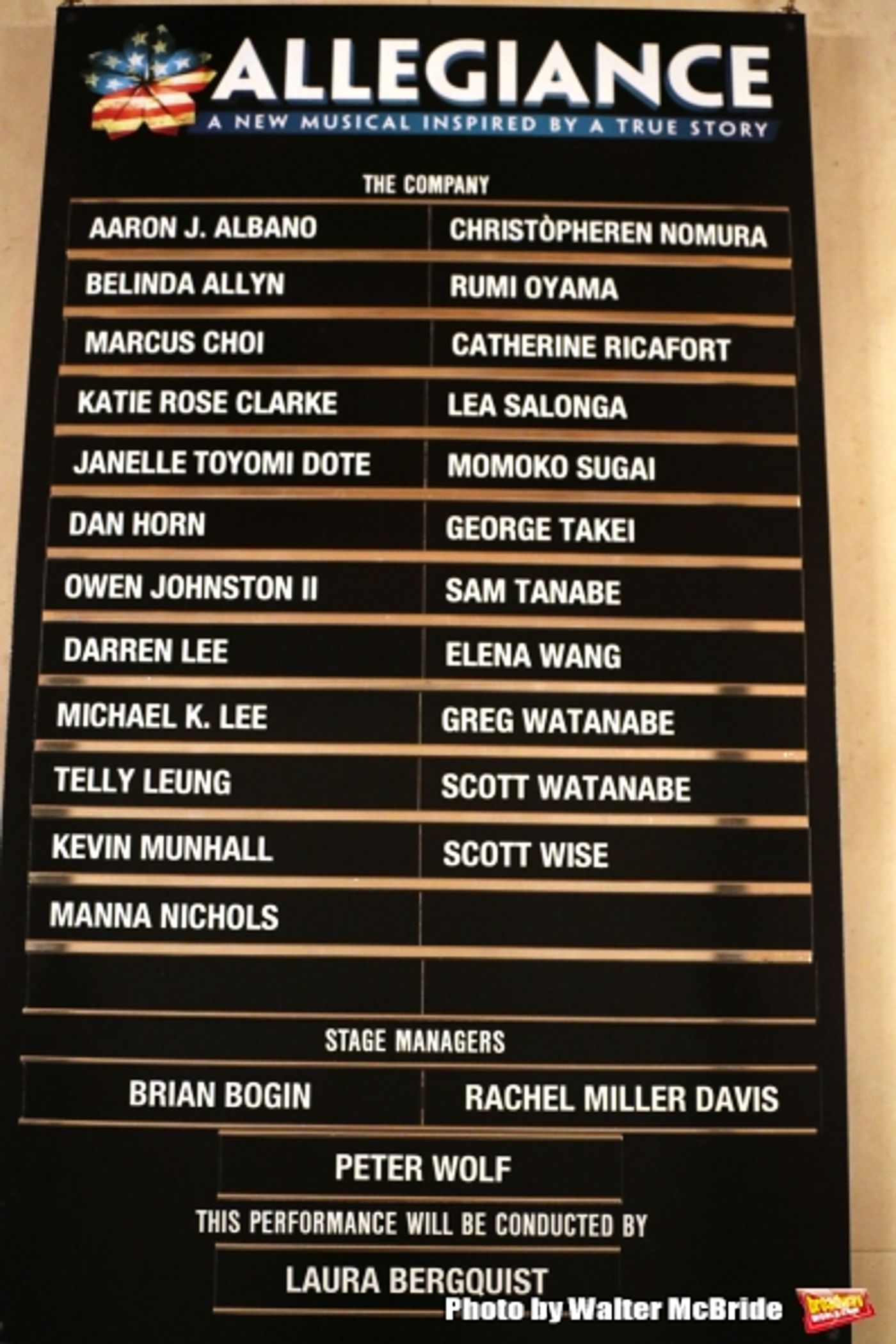 Photo Coverage: ALLEGIANCE Company Takes Opening Night Bows! Photo Coverage: ALLEGIANCE Company Takes Opening Night Bows! Image