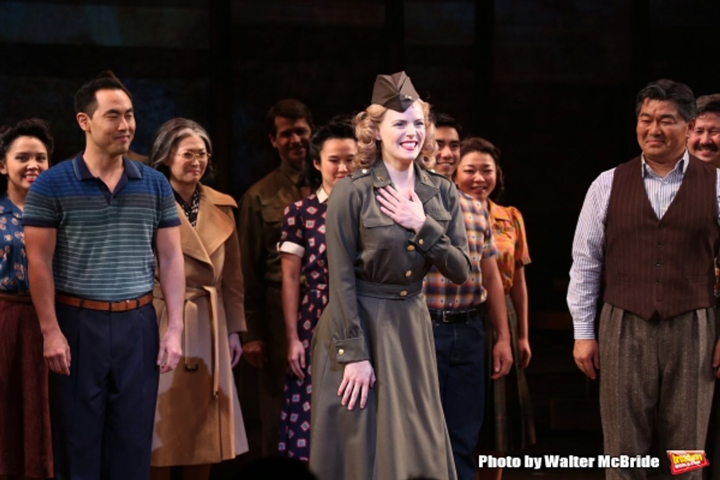 Photo Coverage: ALLEGIANCE Company Takes Opening Night Bows! Photo Coverage: ALLEGIANCE Company Takes Opening Night Bows! Image