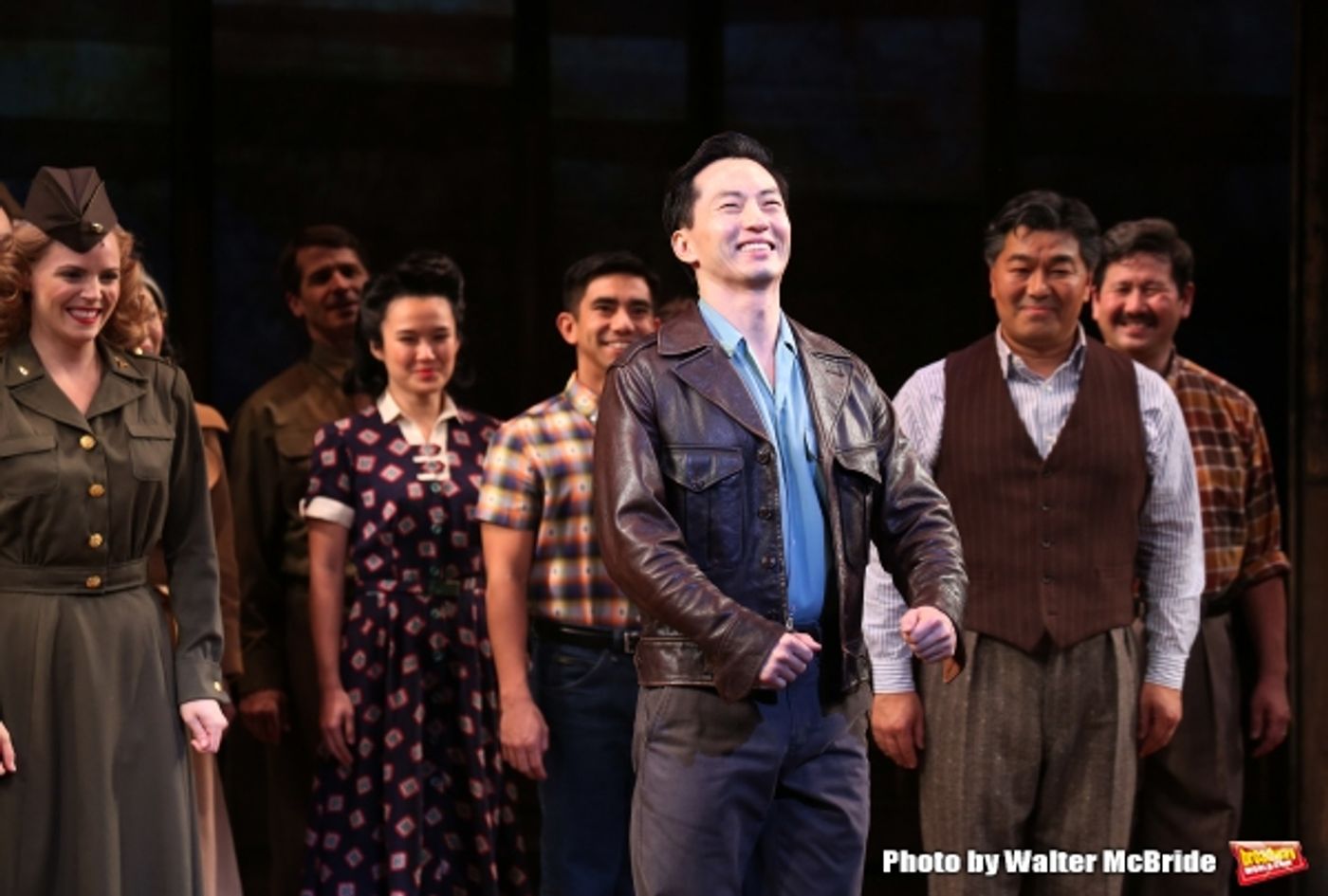 Photo Coverage: ALLEGIANCE Company Takes Opening Night Bows! Photo Coverage: ALLEGIANCE Company Takes Opening Night Bows! Image