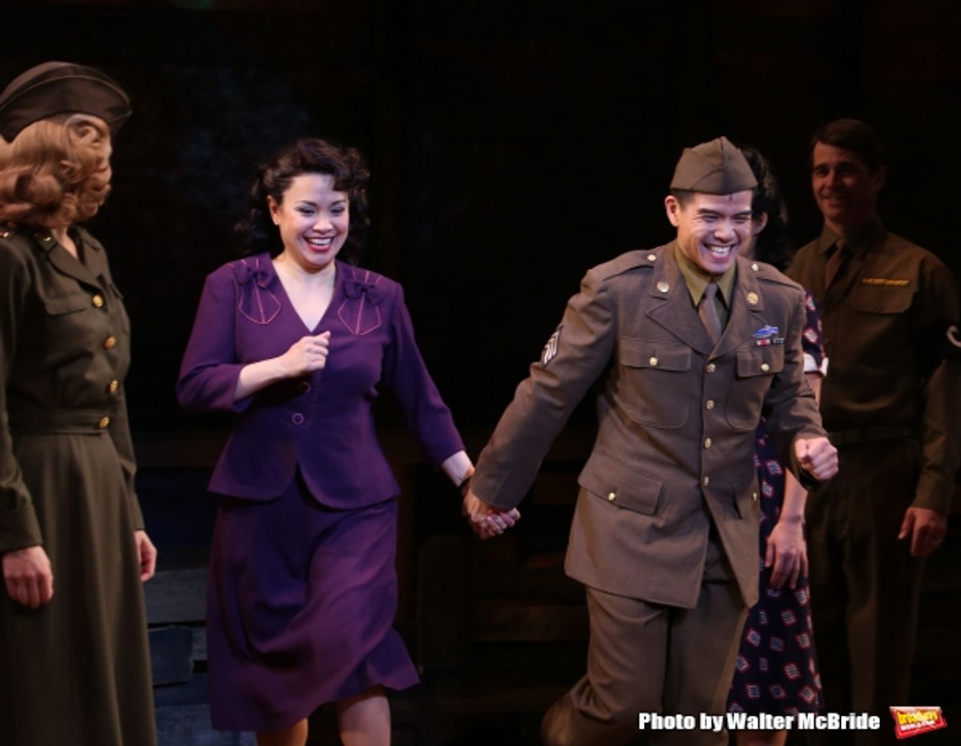 Photo Coverage: ALLEGIANCE Company Takes Opening Night Bows!  Image