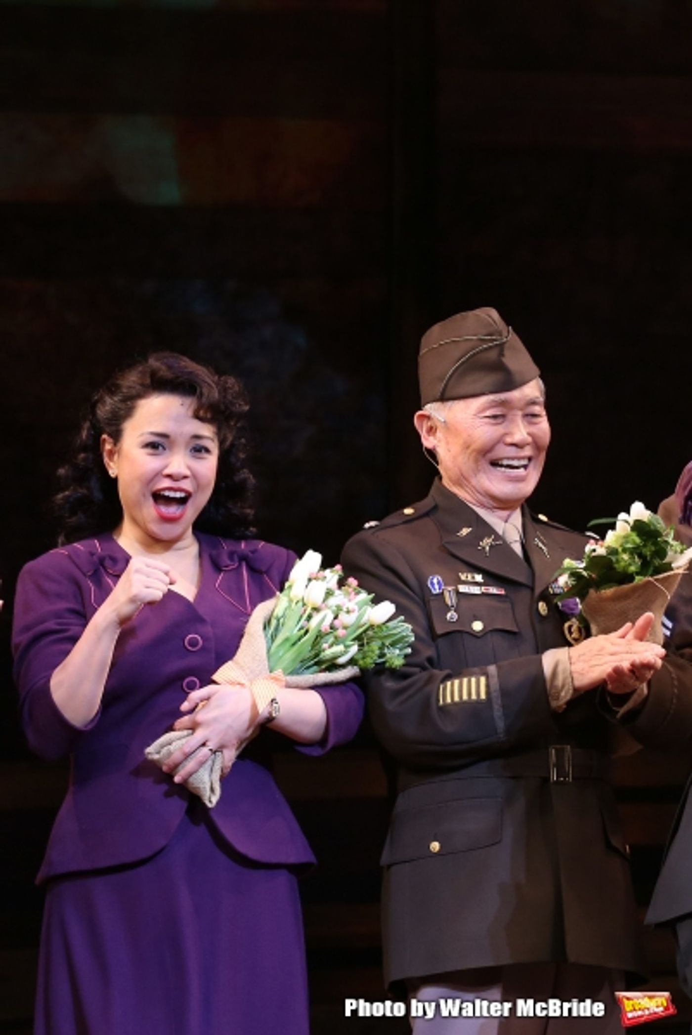 Photo Coverage: ALLEGIANCE Company Takes Opening Night Bows!  Image