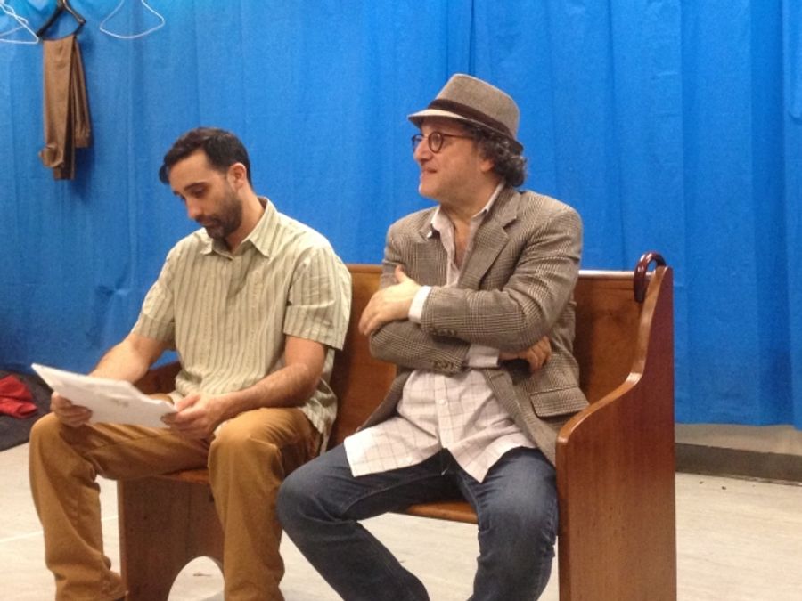 Photo Flash: In Rehearsal for THE ETERNAL SPACE at Theatre Row Image
