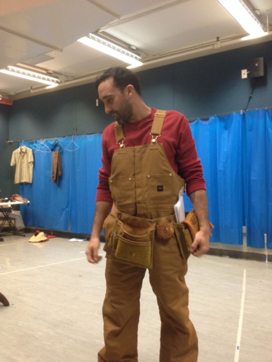 Photo Flash: In Rehearsal for THE ETERNAL SPACE at Theatre Row Image