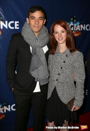 Conrad Ricamora and guest @ BroadwayWorld Conrad Ricamora and guest Photo