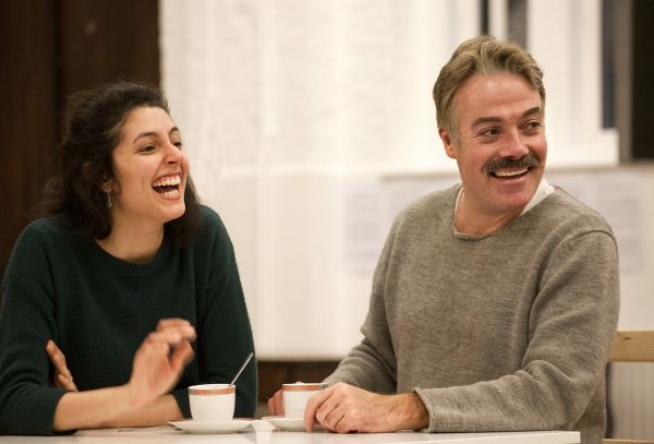 Shanaya Rafaat (Mrs Aouda) and Robert Portal (Phileas Fogg) Photo