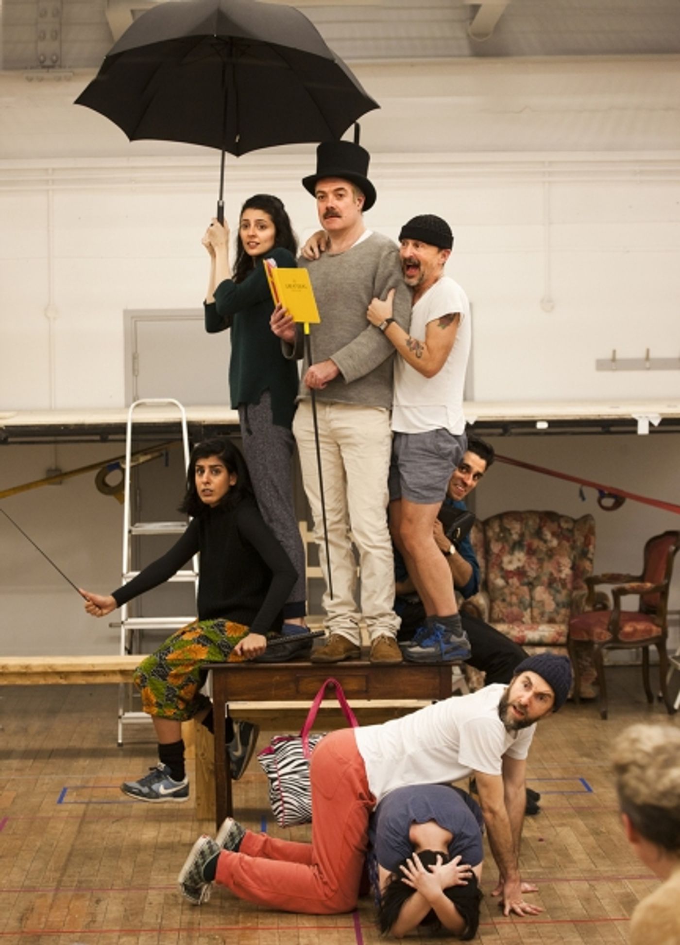 Photo Flash: In Rehearsal for AROUND THE WORLD IN 80 DAYS at St. James Theatre  Image