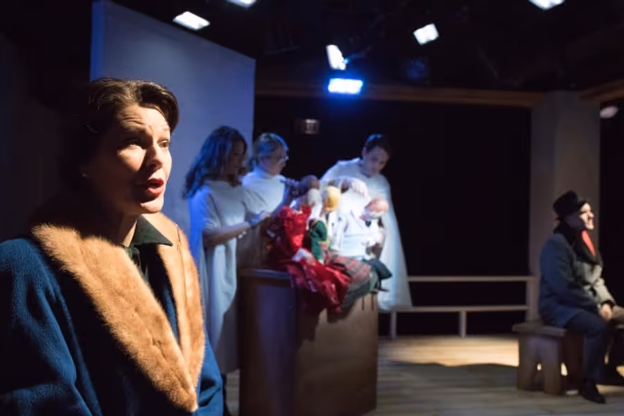 Photo Flash: First Look at THE LONG CHRISTMAS RIDE, Opening Tonight at Strawdog Theatre Image