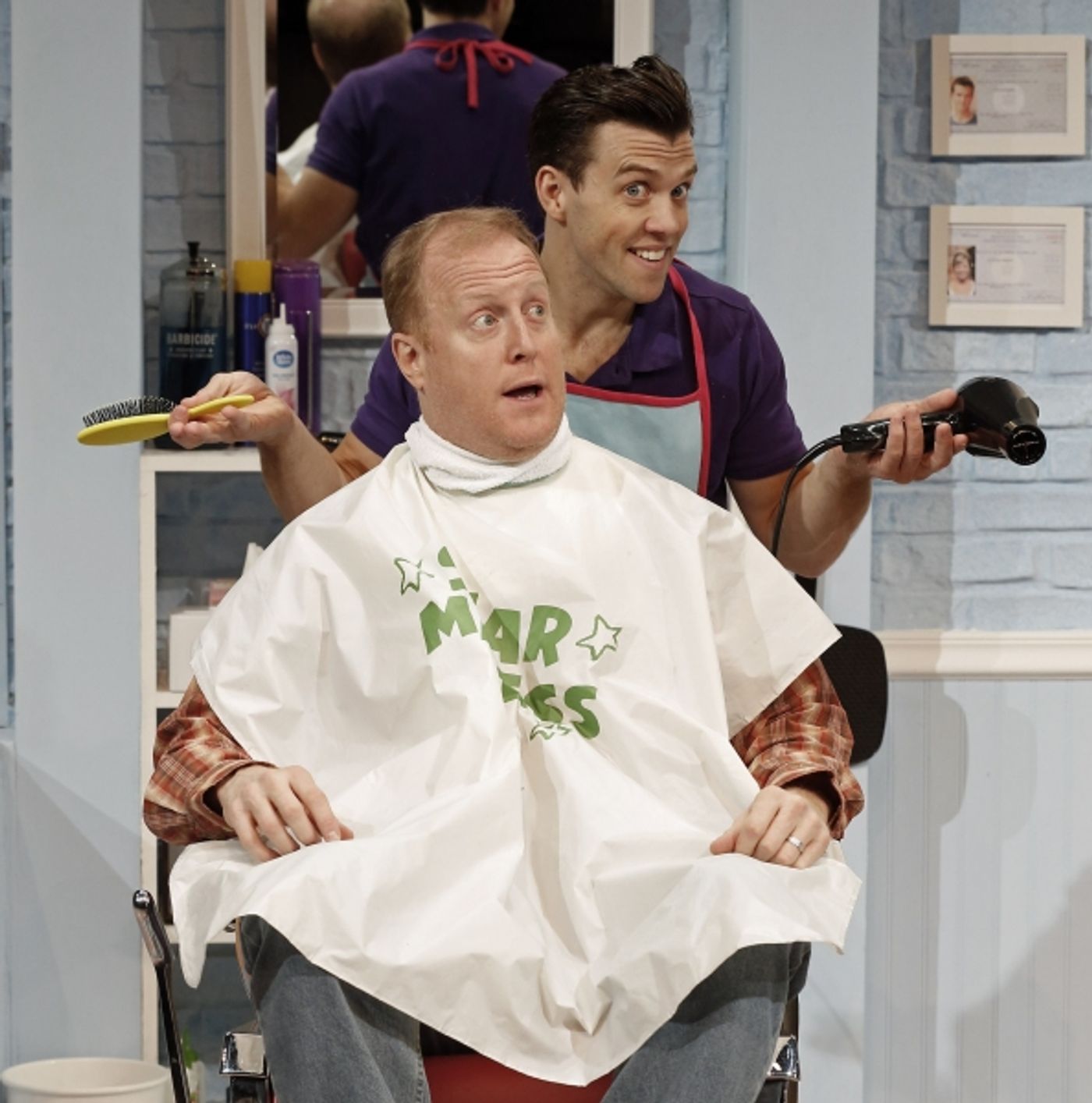 Photo Flash: Salon Whodunit SHEAR MADNESS Opens Tonight Off-Broadway  Image