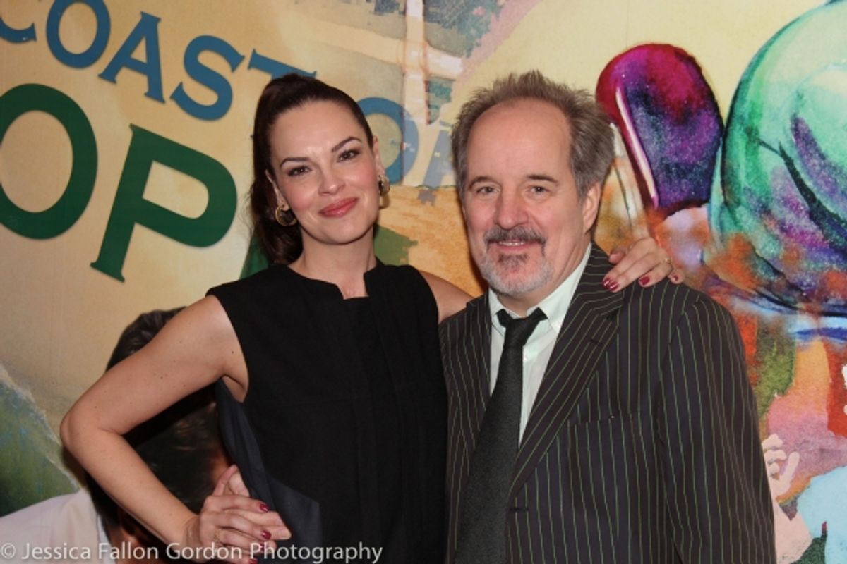 Tammy Blanchard and John Pankow at 