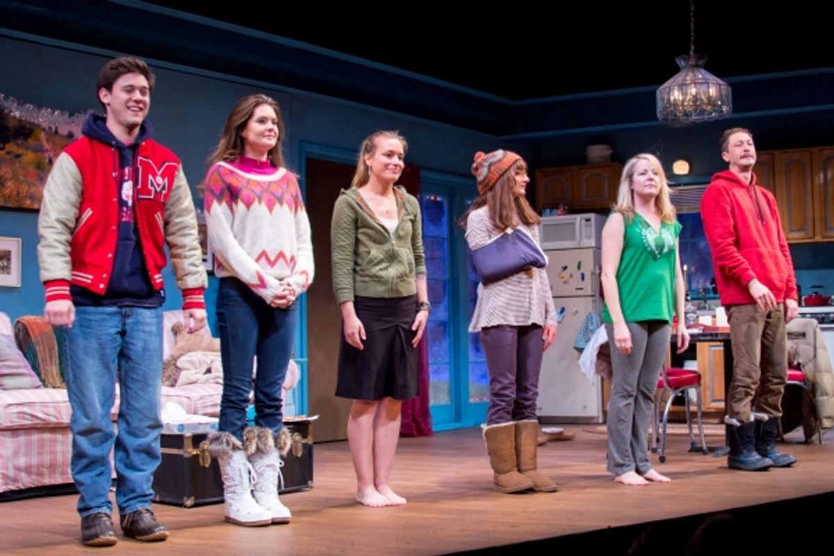 Josh Green, Meghann Fahy, Piper Perabo, Lizzy DeClement, Tasha Lawrence, Ebon Moss-Bachrach at 