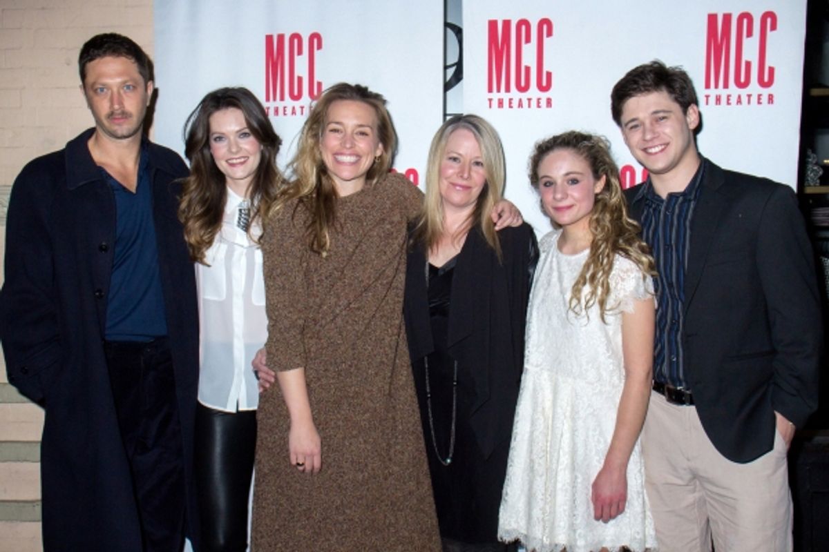 Ebon Moss-Bachrach, Meghann Fahy, Piper Perabo, Tasha Lawrence, Lizzy DeClement, Josh Green at 