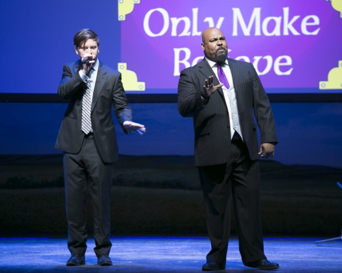 Photo Coverage: Rob McClure. Leslie Odom Jr. & More Perform at MAKE BELIEVE ON BROADWAY  Image