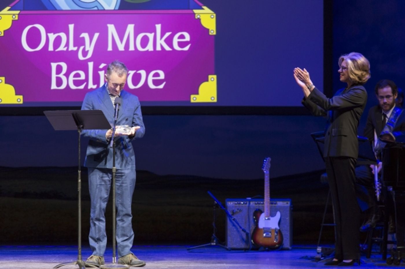 Photo Coverage: Rob McClure. Leslie Odom Jr. & More Perform at MAKE BELIEVE ON BROADWAY  Image